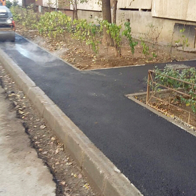 Lucrari de amenajare, asfaltare alei in Timisoara